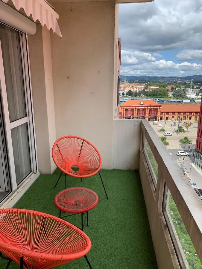 Appartement Le Châteaucreux - Cosy&SPA Saint-Etienne  France